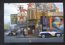 Usado, CARTÃO POSTAL CÓPIA CEGONHA CLUBE TIJUANA MÉXICO CENTRO CENA RUA DÉCADA DE 1950 CARROS comprar usado  Enviando para Brazil