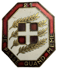 Insigne militaire infanterie d'occasion  Thiaucourt-Regniéville