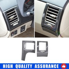 Para Toyota Corolla 2009-2013 console de fibra de carbono L&R saída de ar tampa de ventilação 2 peças comprar usado  Enviando para Brazil