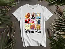 Camiseta unissex masculina feminina Disney Dad Disneyland personagens L85 comprar usado  Enviando para Brazil