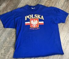 Vintage poland shirt for sale  Raymond