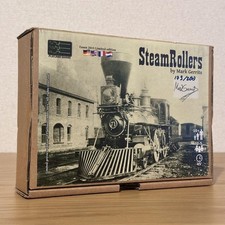 Jogo de tabuleiro Steam Rollers com tradução japonesa edição assinada 1ª edição comprar usado  Enviando para Brazil