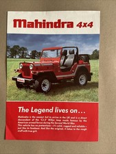 mahindra jeeps for sale  MELTON MOWBRAY