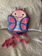 Mini mochila Skip Hop Zoo borboleta idade 1-4 com coleira infantil arnês de segurança comprar usado  Enviando para Brazil