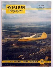 Aviation magazine 102 d'occasion  Aigues-Mortes
