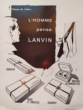 Lanvin vintage print d'occasion  Orleans-