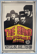 Band poster signed for sale  PRESTON