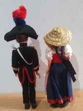 Poupées folkloriques couple d'occasion  Maurens