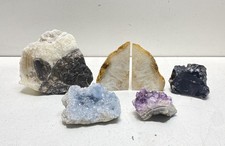 Pedras geodas sortidas/celestinas, ametista, calcita, 5 pedras decorativas mistas, usado comprar usado Pedras geodas sortidas/celestinas, ametista, calcita, 5 pedras decorativas mistas, usado comprar usado  Enviando para Brazil