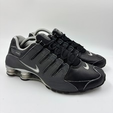 Tênis de corrida esportivo Nike Shox NZ baixo masculino EUA 9.5 preto prata, usado comprar usado  Enviando para Brazil