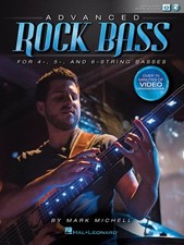 Advanced Rock Bass: for 4-, 5- and 6-String Basses by Michell comprar usado  Enviando para Brazil