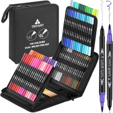 Brush pen set usato  Spedire a Italy