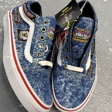 Sapato Vans X Cobra Kai Old Skool Eagle Fang azul karatê masculino 4.5 feminino tamanho 6 comprar usado  Enviando para Brazil