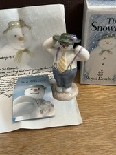 Royal doulton snowman for sale  SHEFFIELD
