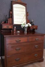 Victorian mahogany dressing for sale  THIRSK
