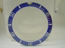 Blue ceramic bezel for sale  LONDON