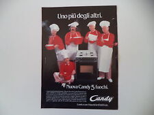 advertising Pubblicità 1984 FORNO CANDY 5 FUOCHI, usado comprar usado  Enviando para Brazil