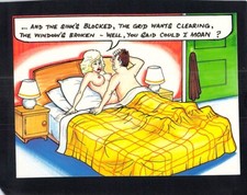 Cartão postal I7861 Humour And the Sink's Blocked #2110 Bamforth comprar usado  Enviando para Brazil