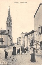 Cpa puch rue d'occasion  Claira