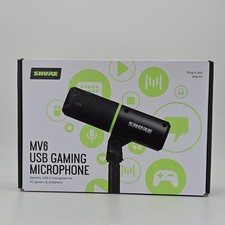 Microfone Shure MV6 para jogos dinâmico USB PC microfone para jogos e monitoramento de streaming, usado comprar usado  Enviando para Brazil