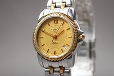 [Perto de ESTADO PERFEITO] Relógio Feminino de Quartzo TISSOT Ballade C227/327W Mostrador Dourado 25mm comprar usado  Enviando para Brazil