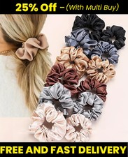 Silk hair scrunchies for sale  UK