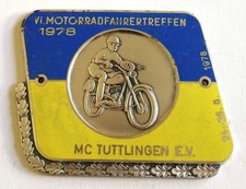 Plakette motorradfahrertreffen gebraucht kaufen  Velbert