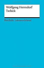 Lektüreschlüssel wolfgang he gebraucht kaufen  Berlin