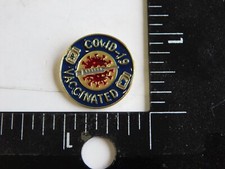 Covid vaccinated pin for sale  Garrett