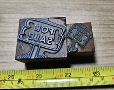 Vintage letterpress printing for sale  Reading