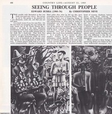Paintings edward burra for sale  SHREWSBURY
