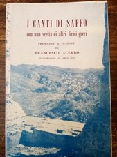 Canti saffo con usato  Roma
