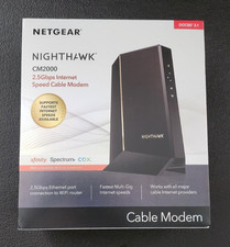 Modem a cabo NETGEAR Nighthawk multigig (CM2000), usado comprar usado Modem a cabo NETGEAR Nighthawk multigig (CM2000), usado comprar usado  Enviando para Brazil