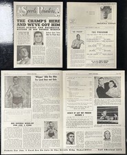 Sports Pointers 11-30-1950 St. Louis Wrestling Kiel Auditorium Lou Thesz segunda mano  Embacar hacia Mexico