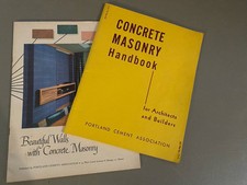 Two 1950 concrete for sale  West Bend