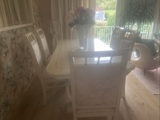 Tische stuhle holztisch gebraucht kaufen  Leinach
