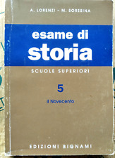 Esame storia vol.5 usato  Genova