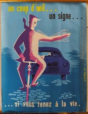 Affiche sécurité coup d'occasion  Bitche