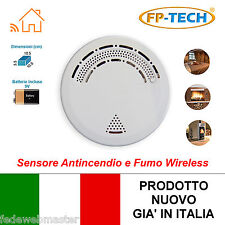 Sensore antincendio wireless usato  Italia