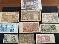 Ensemble billets algérie d'occasion  Saint-Grégoire