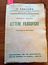 Lettere filosofiche cura usato  Contursi Terme