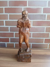 Holzfigur handgeschnitzt leser gebraucht kaufen  Steinhagen