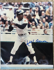 Hank aaron autographed for sale  Beaverton