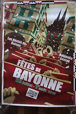 Affiche ancienne originale d'occasion  Bayonne