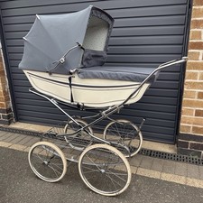 coachbuilt pram sun canopy for sale  NOTTINGHAM