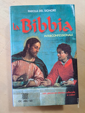 Bibbia interconfessionale 1999 usato  Roe Volciano