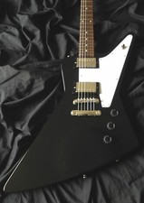 Epiphone Inspirado na Gibson Explorer Ébano Usado 2021 Corpo de Mogno com Estojo Macio comprar usado  Enviando para Brazil