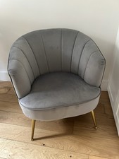 Gray armchair for sale  LONDON