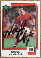 Nigel clough signed for sale  ROTHERHAM