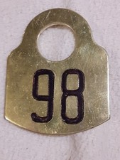 Vtg brass cow for sale  Manchester